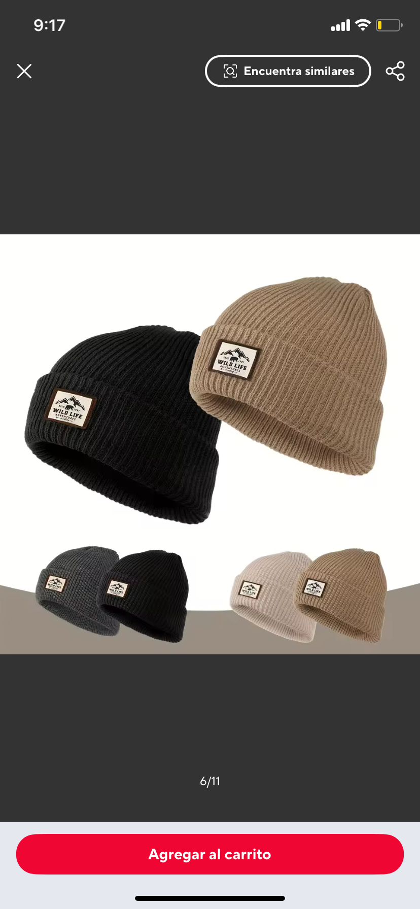 Gorro invierno para frio