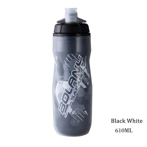 Bike Water Bottle 600Ml Mountain Cycling Water Bottle PP5 Heat-And Ice-Protected Bottle Outdoor Sports Cup