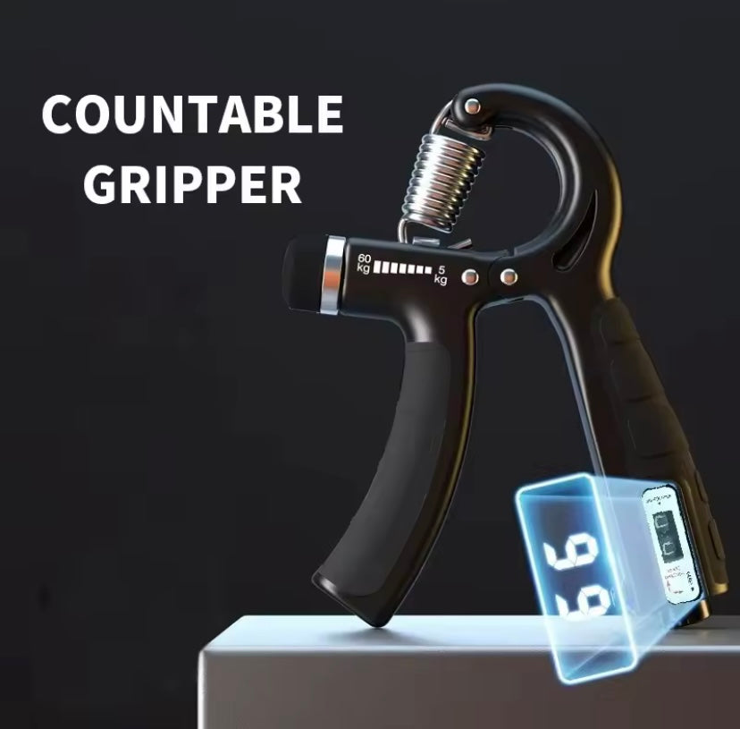 Pinza de mano pesada ajustable de 5-60Kg, ejercitador de mano para Fitness,