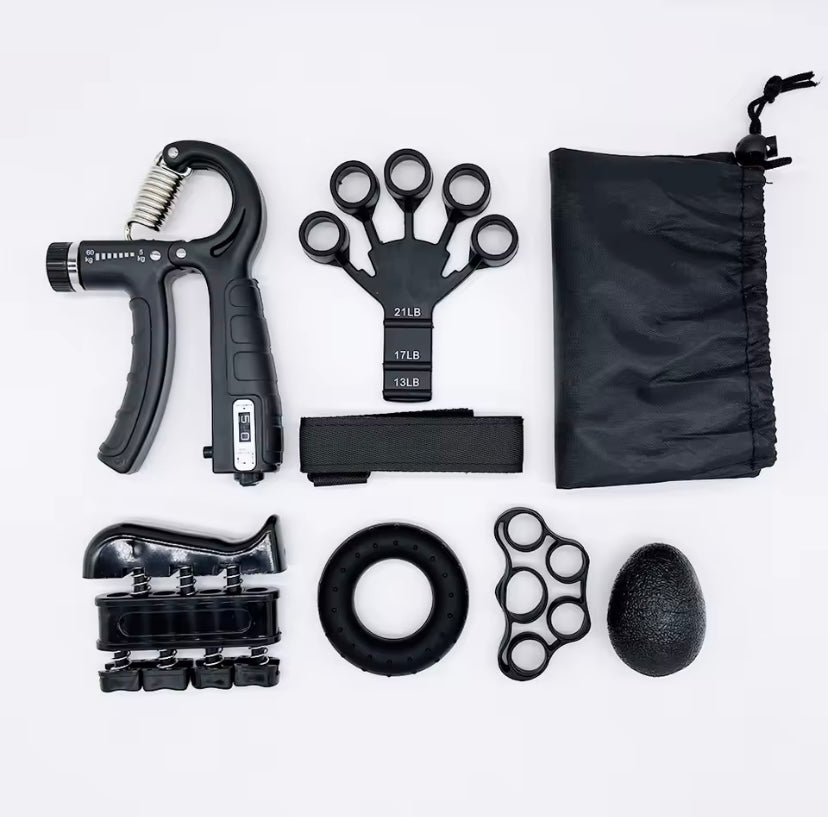 Pinza de mano pesada ajustable de 5-60Kg, ejercitador de mano para Fitness,