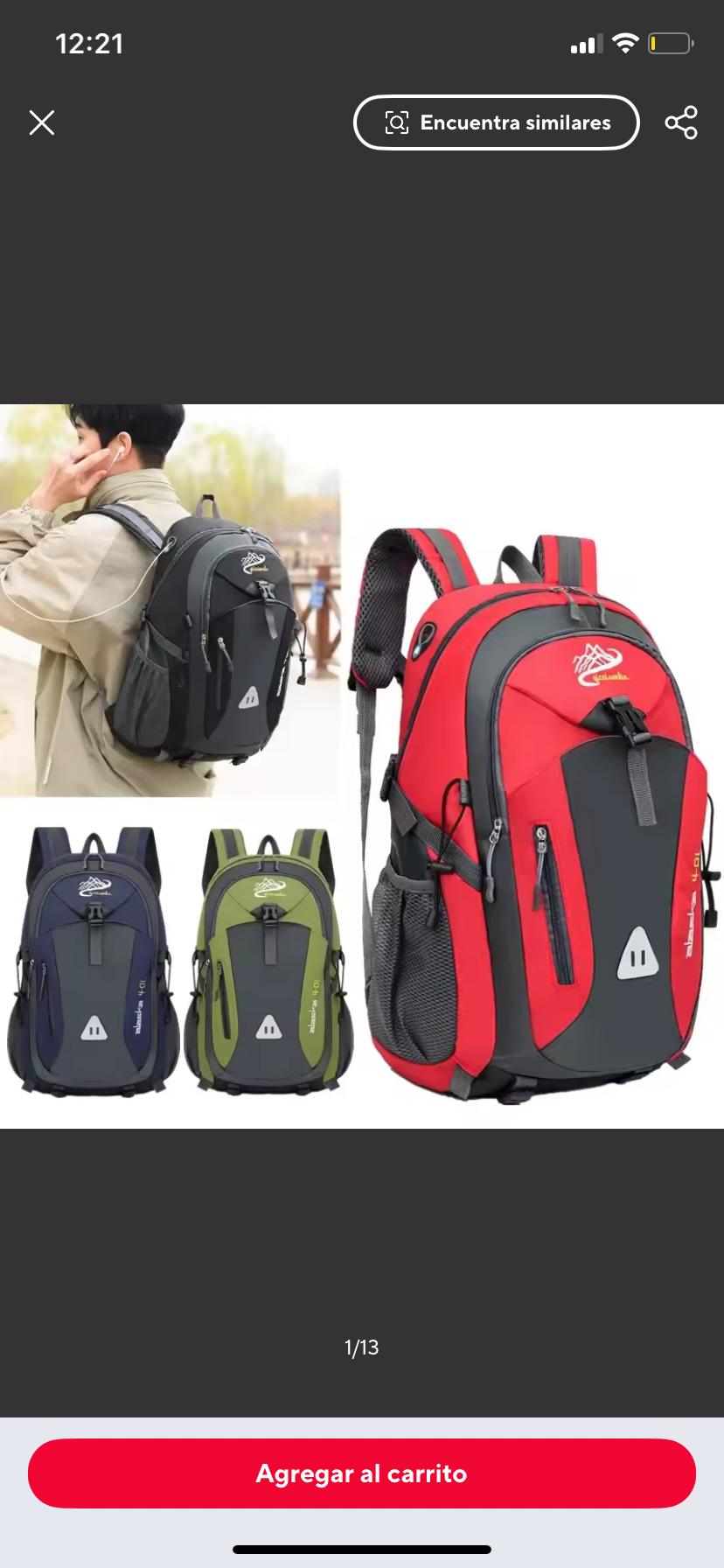 Mochila de viaje para hombre y mujer, bolsa de Montañismo al aire libre, gran capacidad, impermeable