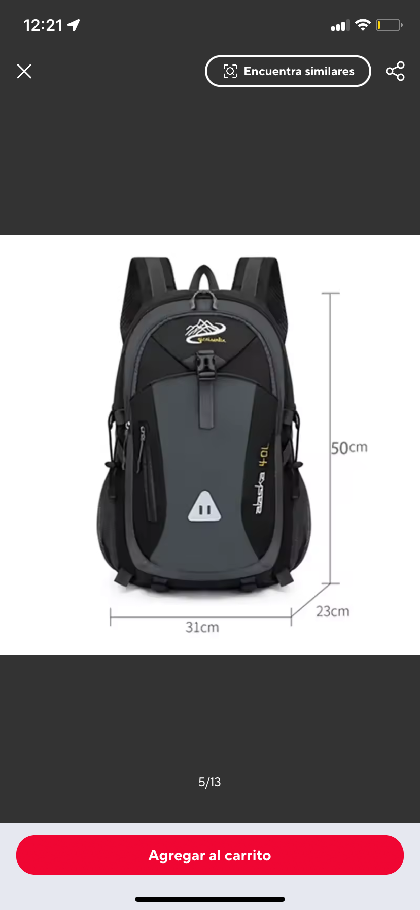 Mochila de viaje para hombre y mujer, bolsa de Montañismo al aire libre, gran capacidad, impermeable