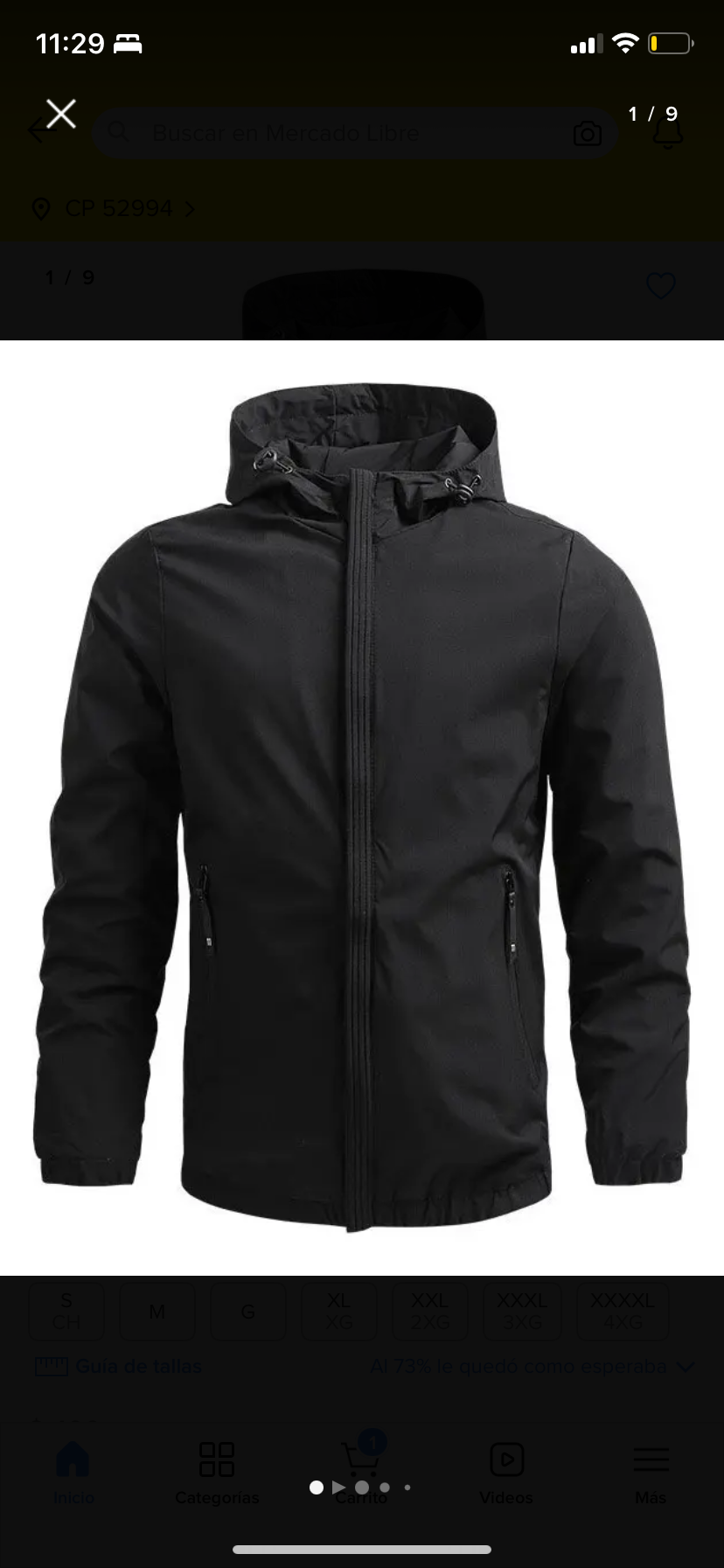 Chaqueta montañismo