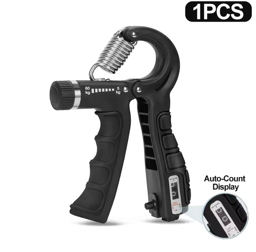 Pinza de mano pesada ajustable de 5-60Kg, ejercitador de mano para Fitness,