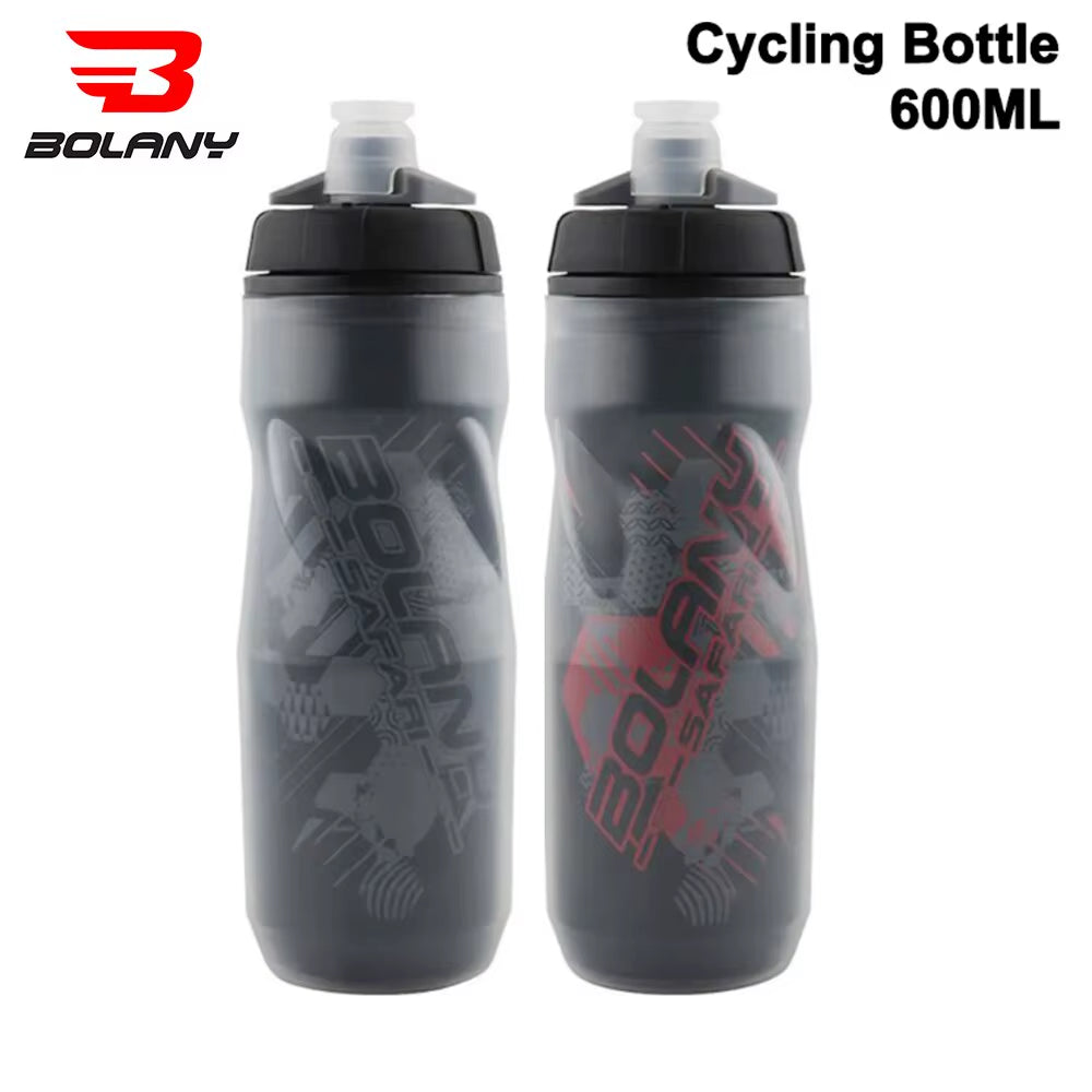 Bike Water Bottle 600Ml Mountain Cycling Water Bottle PP5 Heat-And Ice-Protected Bottle Outdoor Sports Cup